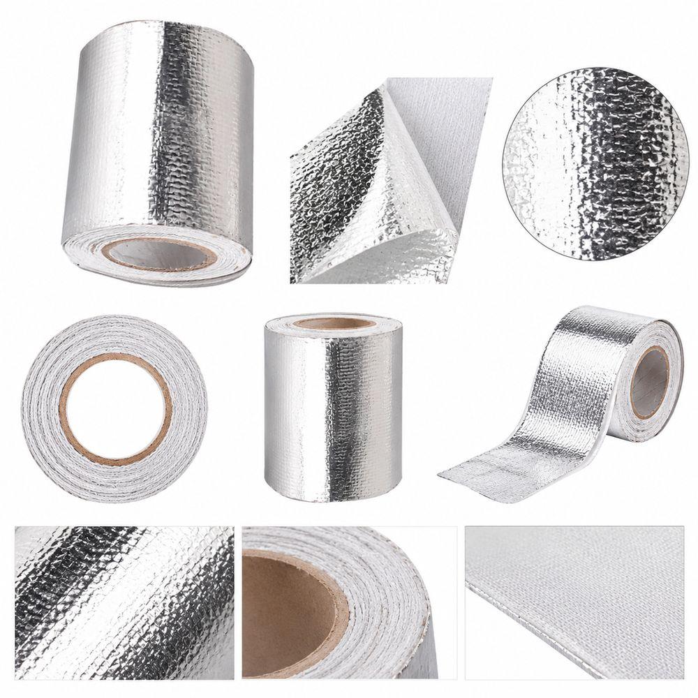 Airtight Seal Heat Resistant Tape Watertight Seal Fiberglass Insulation Tape Reflective Tape HVAC