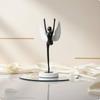 Ballerina Angel Statue Vintage Design Ballet Dancer Sculpture Ballet Girl Ornament Fine Details Dance Figurine Decor