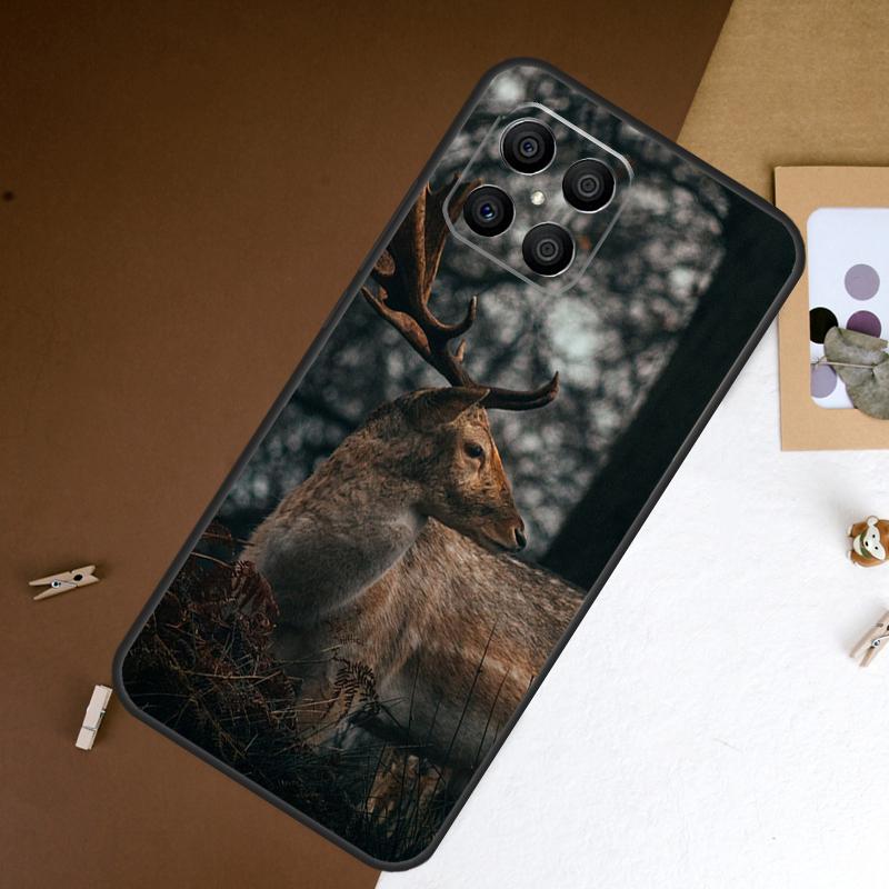 Deer Hunting Camo Case For Honor X6a X9a X9b X8a X7a X7 X8 X9 8X 9X Honor 90 Lite 70 50 Magic 5 6 Pro Cover