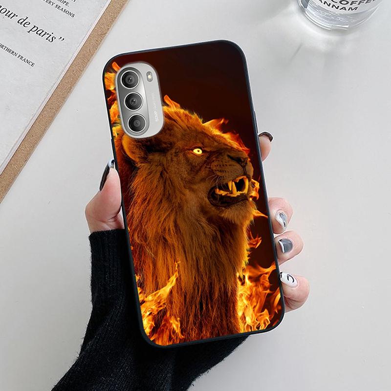 For Motorola Moto G51 5G Case XT2171-2 Panda Painted Cover 6.8'' Soft Silicone Phone Cases For Moto G51 G 51 MotoG51 5G Shell