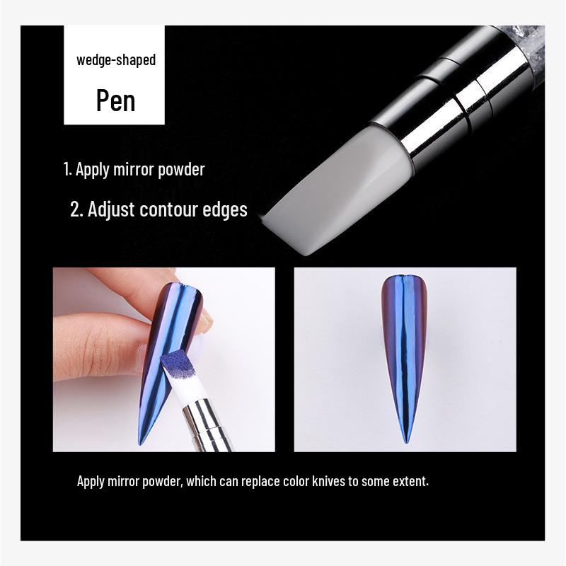 Double-Ended Silicone Nail Art Pen & Dotting Tool