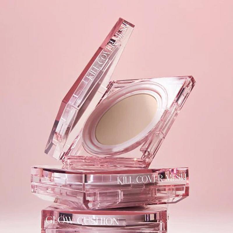 Clio Kill Cover Mesh Glow Cushion со сменным фильтром SPF 50+ PA++++ (3 цвета) 15 г * 2 шт.