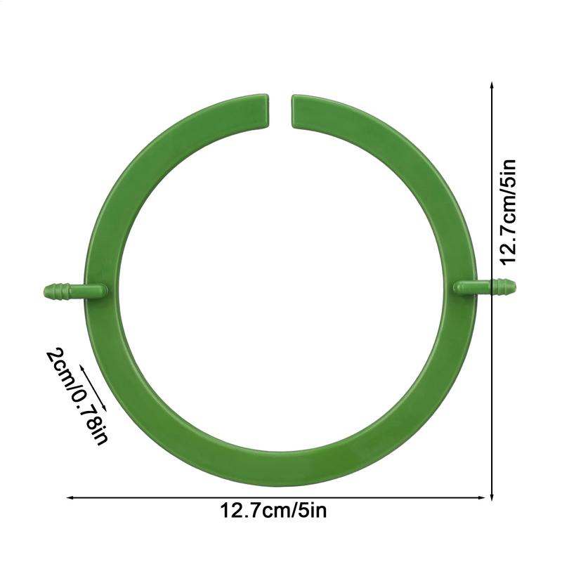 Система капельного полива растений Капельное кольцо для растений с опорой Кольцо для полива Капельное орошение Кольцо для полива Садовая капельница для полива растений
