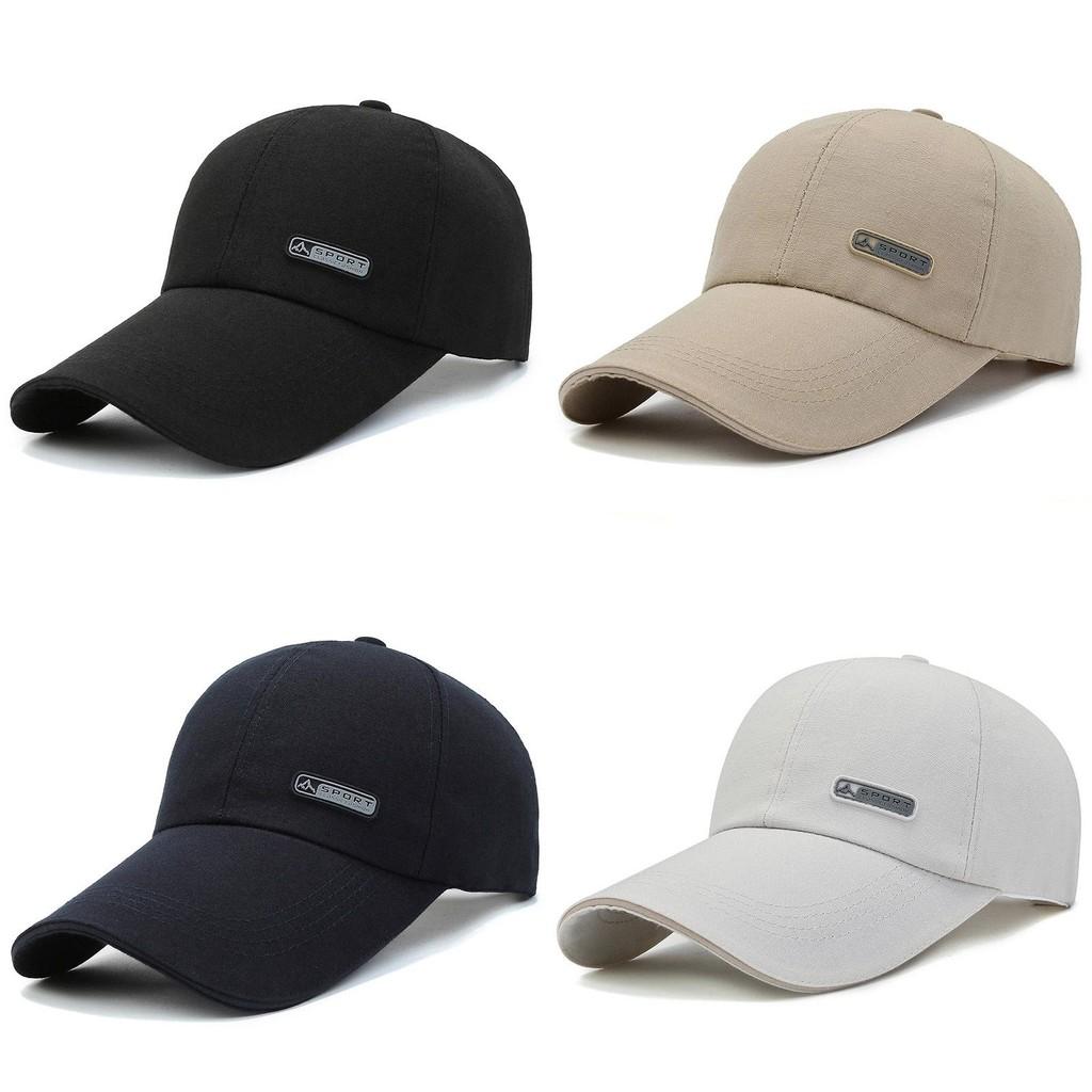 Summer Baseball Cap For Men Stylish Cotton Breathable Sun Protection Outdoor Headwear