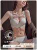 Traceless underwear set Women's half cup small breasts gather and show large adjustment type, pull and close the secondary breasts, anti-sagging bra