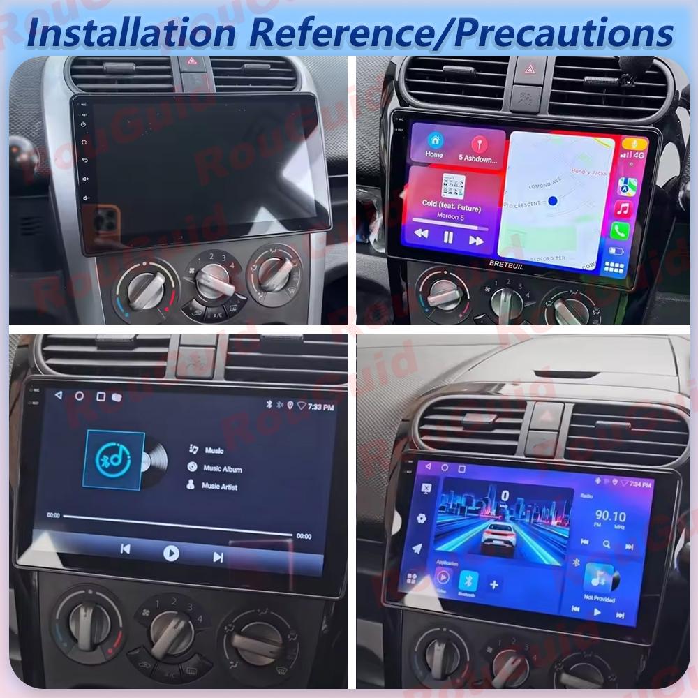 Carplay Car Radio Autoradio For Suzuki Splash Ritz For Opel Agila 2008 - 2012 GPS Navigation Multimedia Player Touch Screen 5G