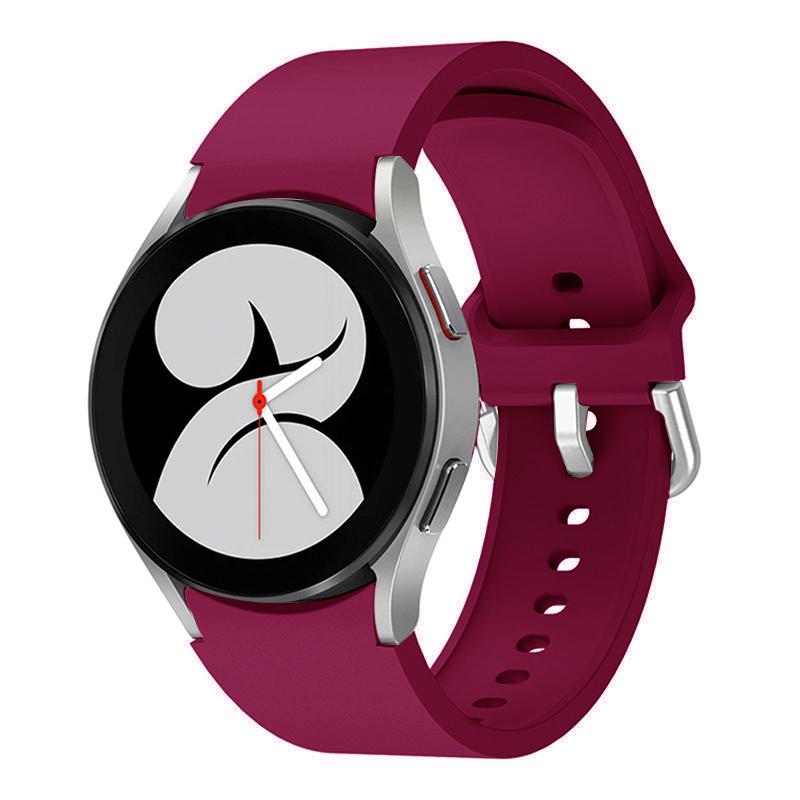 Silicone band For Samsung Galaxy Watch 7/6/5/4 44mm 40mm Bracelet correa Galaxy Watch6 classic 5 pro 45mm 47mm 20mm watch Straps