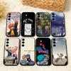Чехол для телефона Аниме S-Scott P-Pilgrim для Samsung A73,72,71,A52,51,40,41,A22,A32,31,A13, Мягкий Черный Корпус