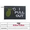Creative Embroidery Hook & Loop Patch for Outdoor Backpacks - Morale Badge