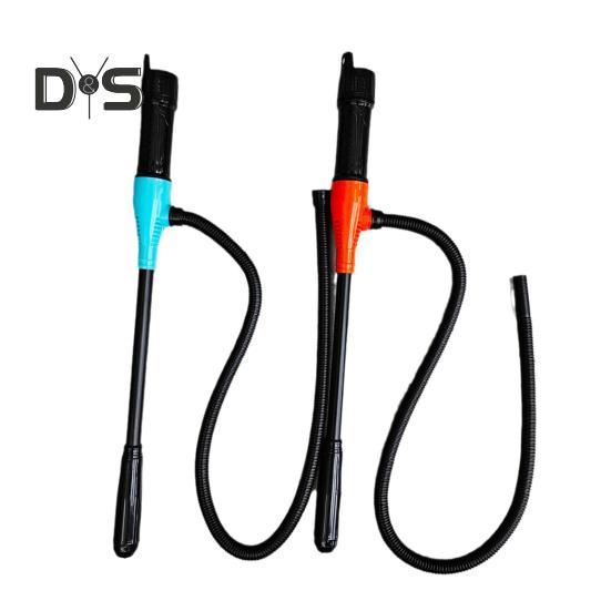 Аккумуляторный газовый насос, насос для перекачки жидкости, эффективный топливный сифонный насос для дизельного топлива/воды, форсунка для управления расходом, насос для бака объемом 3-5 галлонов