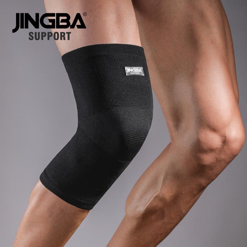 JINGBA SUPPORT Спортивные наколенники для баскетбола Эластичный нейлоновый наколенник Волейбольный наколенник rodillera deportiva