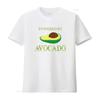 Мужская футболка 'Powered By Avocado' Смешная V3 Черная винтажная стираная уличная одежда Дышащая мужская Топ для повседневной носки Удобный