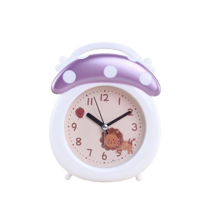 Creative Portable Alarm Clock Student Dormitory Wake Up Clock Super Sound Children's Bedroom Clock Ornament Desktop