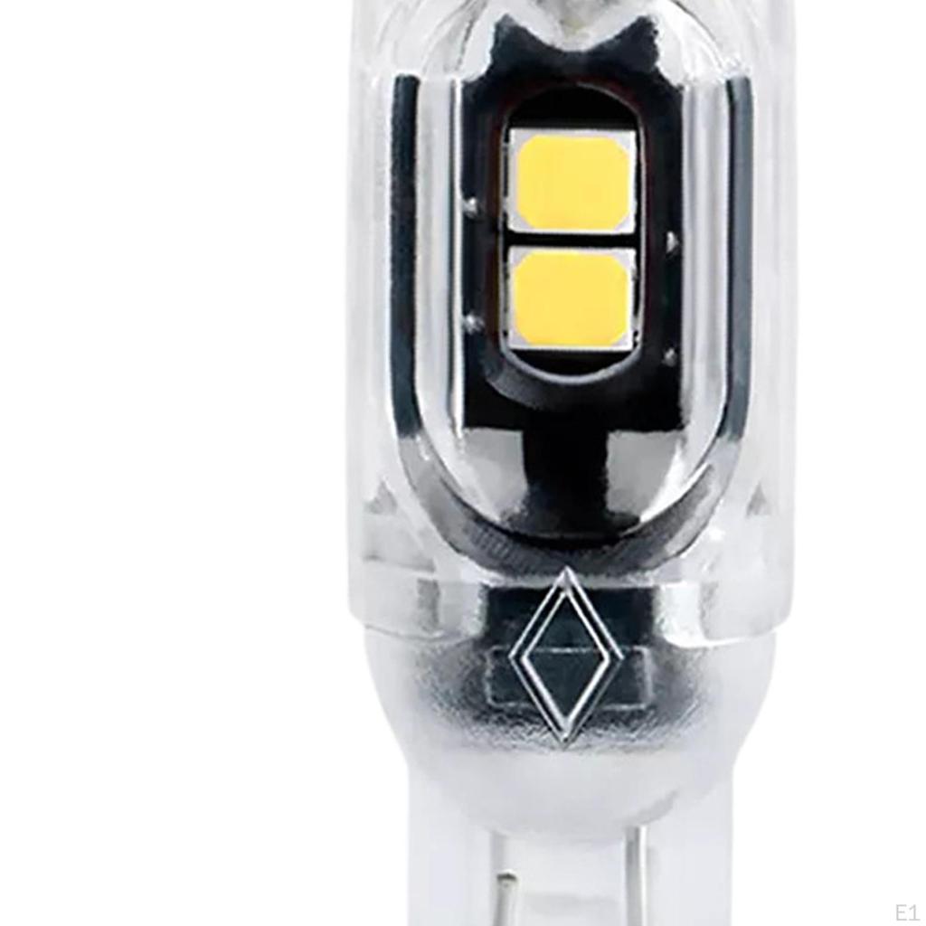 LED Bulb for Car Light DC 12V Practical Parts Wedge Replacement Auto