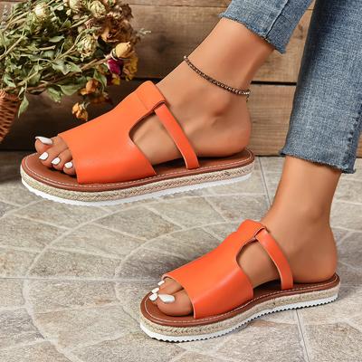 Модные женские тапочки весна/осень с круглым носком на среднем каблуке на плоской подошве повседневная обувь для женщин на платформе современные тапочки сексуальные сандалии