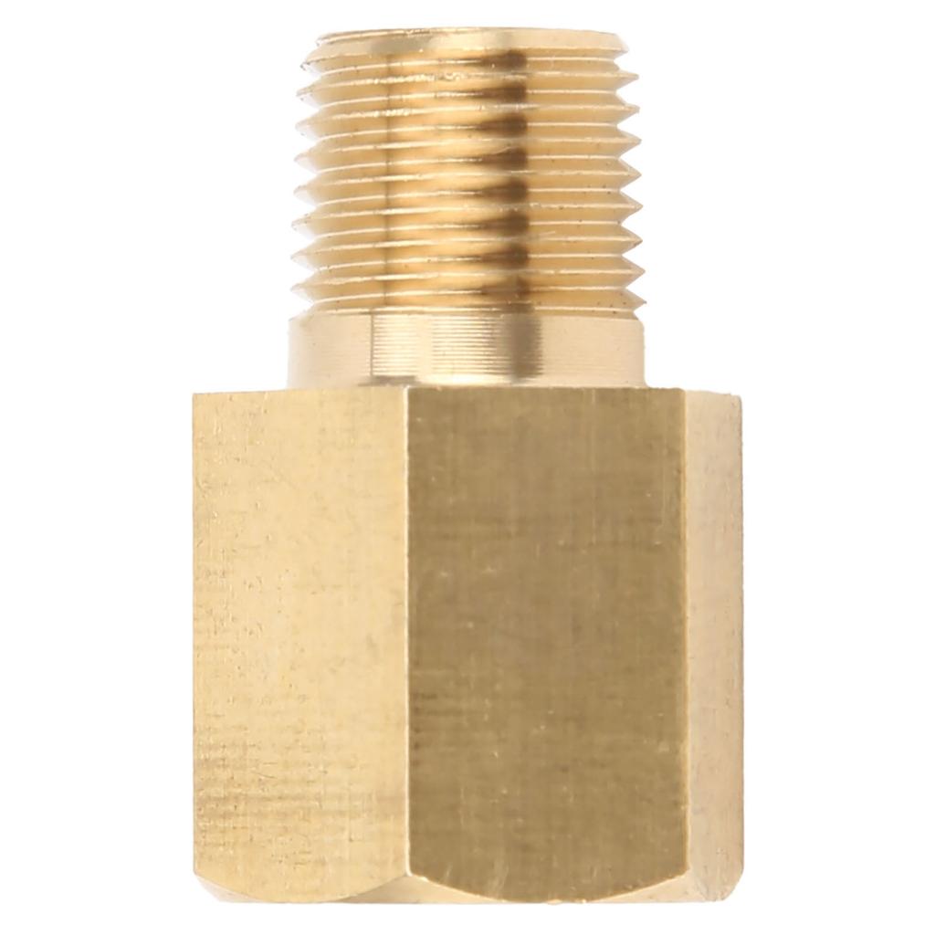 Автомобильный 18 NPT к 18 BSPT Адаптер Фитинг Датчик Датчик Давления Масла Температуры Латунь Универсальный