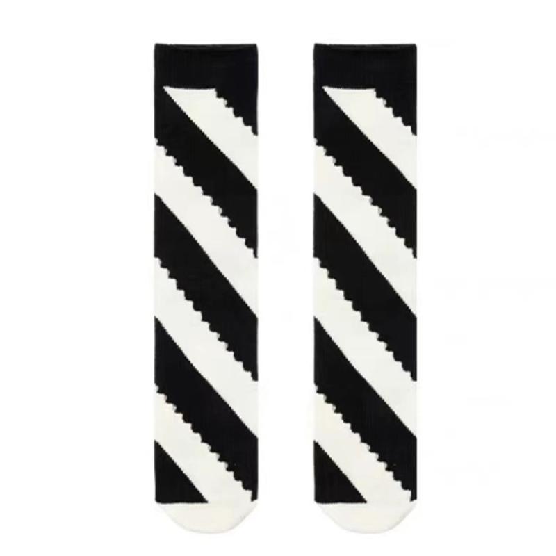 College Style Women Middle Tube Socks Japanese Cute Harajuku Hollow Out Breathable Stripes Vintage Streetwear Hosiery