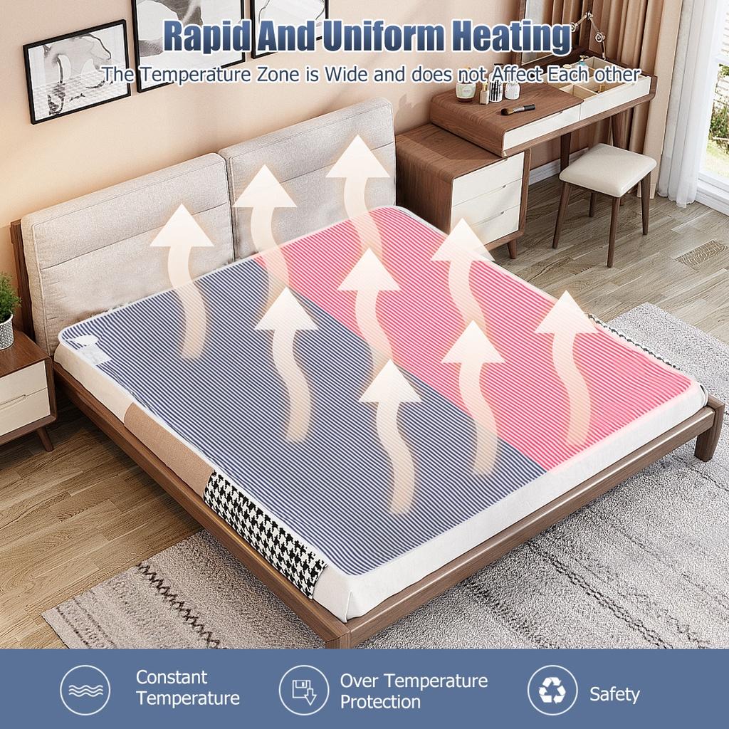 Winter Electric Blanket Thicker Heater Double Body Warmer Heated Blanket Thermostat Electric Heating Blanket