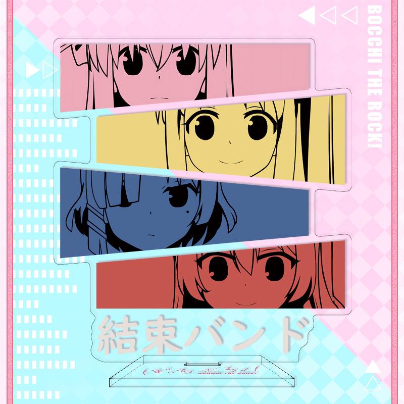 Подставка для модели аниме Bocchi The Rock Girls, Gotou Hitori Ijichi Nijika Yamada Ryo Kita Ikuyo, держатель для стенда