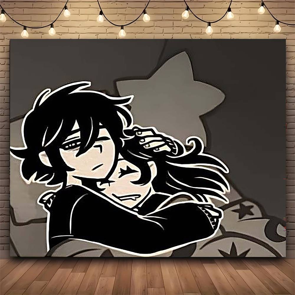Game The Coffin Of Andy And Leyley Cartoon Tapestry Print Large Tapestry Wall Hanging Wall Tapestry  Decor Living Room Bedroom