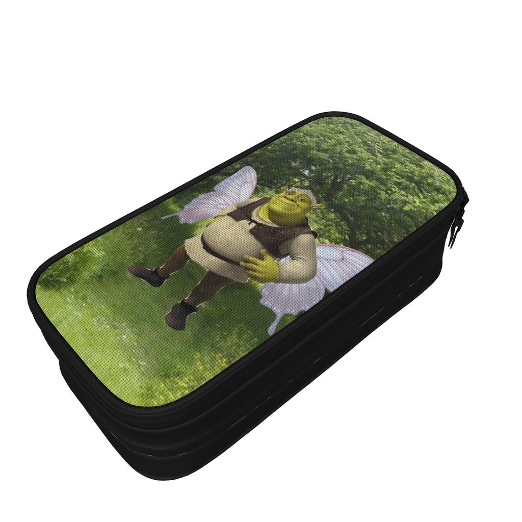 Мультяшные пеналы S-shreks Модный держатель для ручек Сумка для студента Большая вместимость Офис Косметические пеналы
