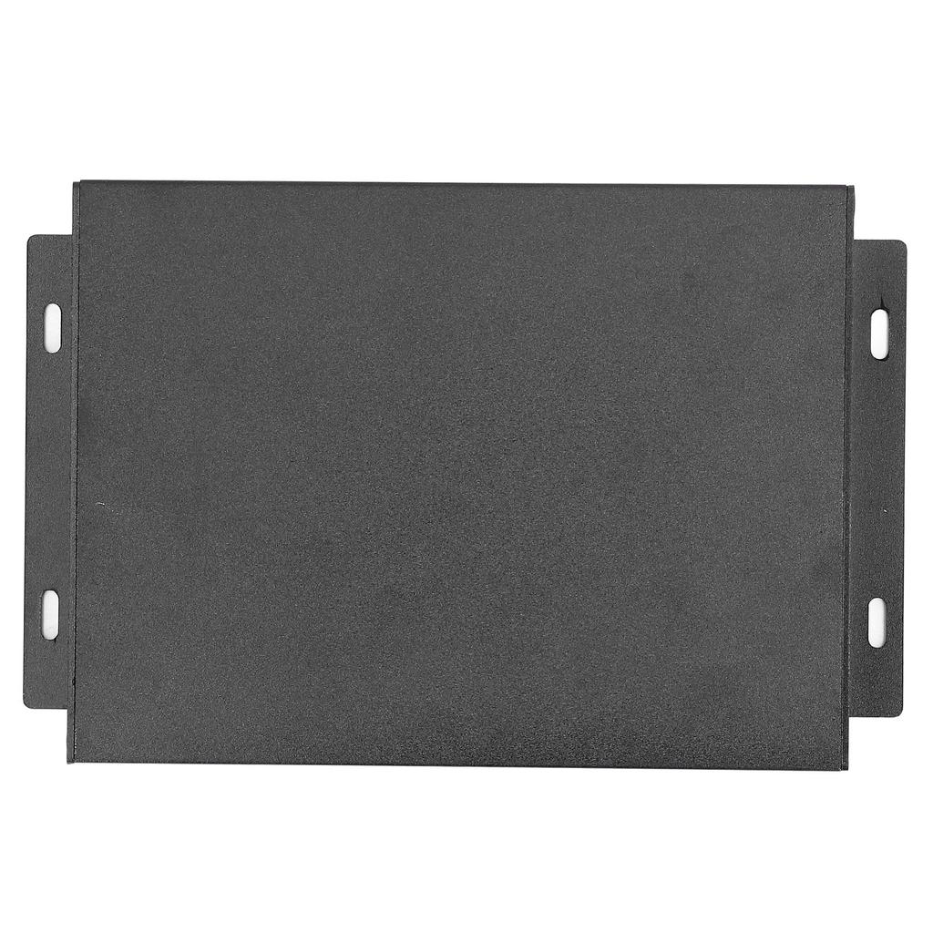 Алюминиевый электрический ящик водонепроницаемый распределительный корпус корпус раздельного типа для DIY черный