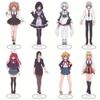 Anime Liar Liar Stand Himeji Shirayuki Shinohara Hiroto Acrylic Figure Standing Model Plate Display Desktop Decoration