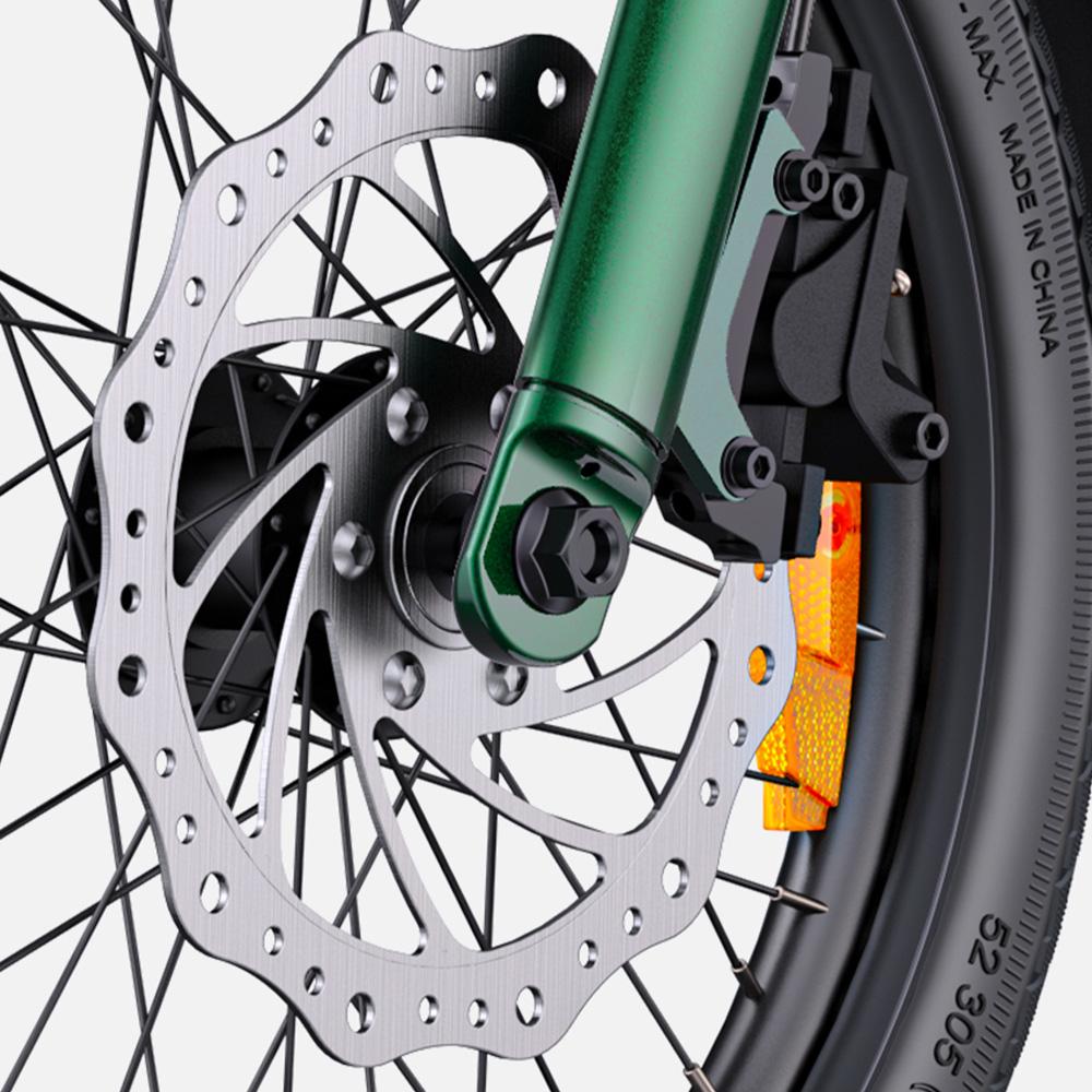 Electric Bicycle Engwe Zip 16" Tire 250W Motor Foldable Urban Commuter Electric Bike 36V 10Ah Hydraulic Disc Brakes Max Range 80Km 7 Speed