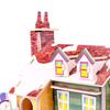 DIY Decoration, Christmas Crafts, Indoor And Outdoor 3D Puzzle for Kids, Craft House