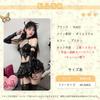 Devil Cosplay Sexy Halloween Costume PU Leather Style V Neck Open Back Erotic Cute Moe Temptation Extreme Cosplay Training Photo Headband 7 Piece Set