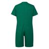 Boys Dinosaur Jumpsuit Short Sleeve Back Invisible Zipper Thigh Length Adaptive Bodysuit Special Needs