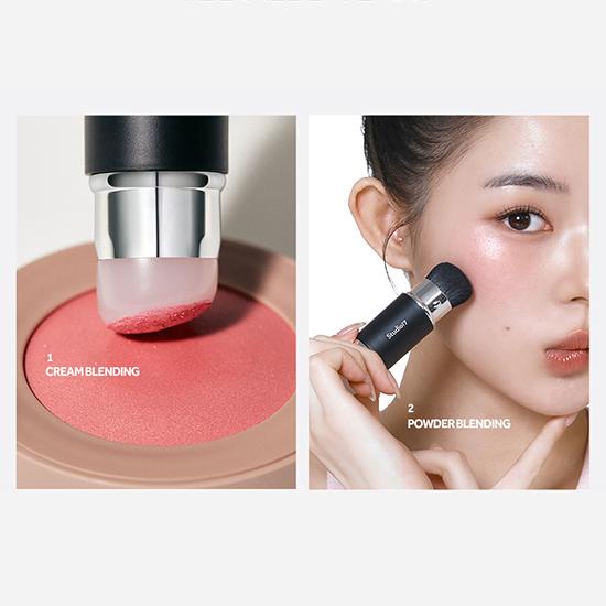 STUDIO17 Двойная силиконовая кисть для румян