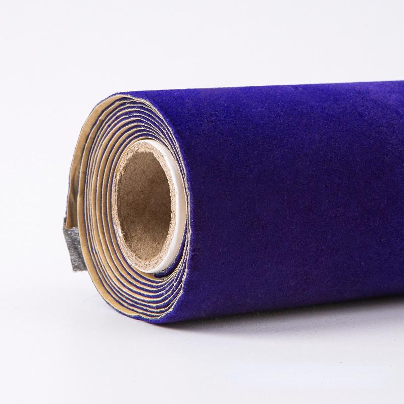 Разноцветная самоклеящаяся флокированная ткань, липкий флок, бархатная замшевая ткань Terciopelo Adhesivo Veludo для DIY декора 1,2 мм