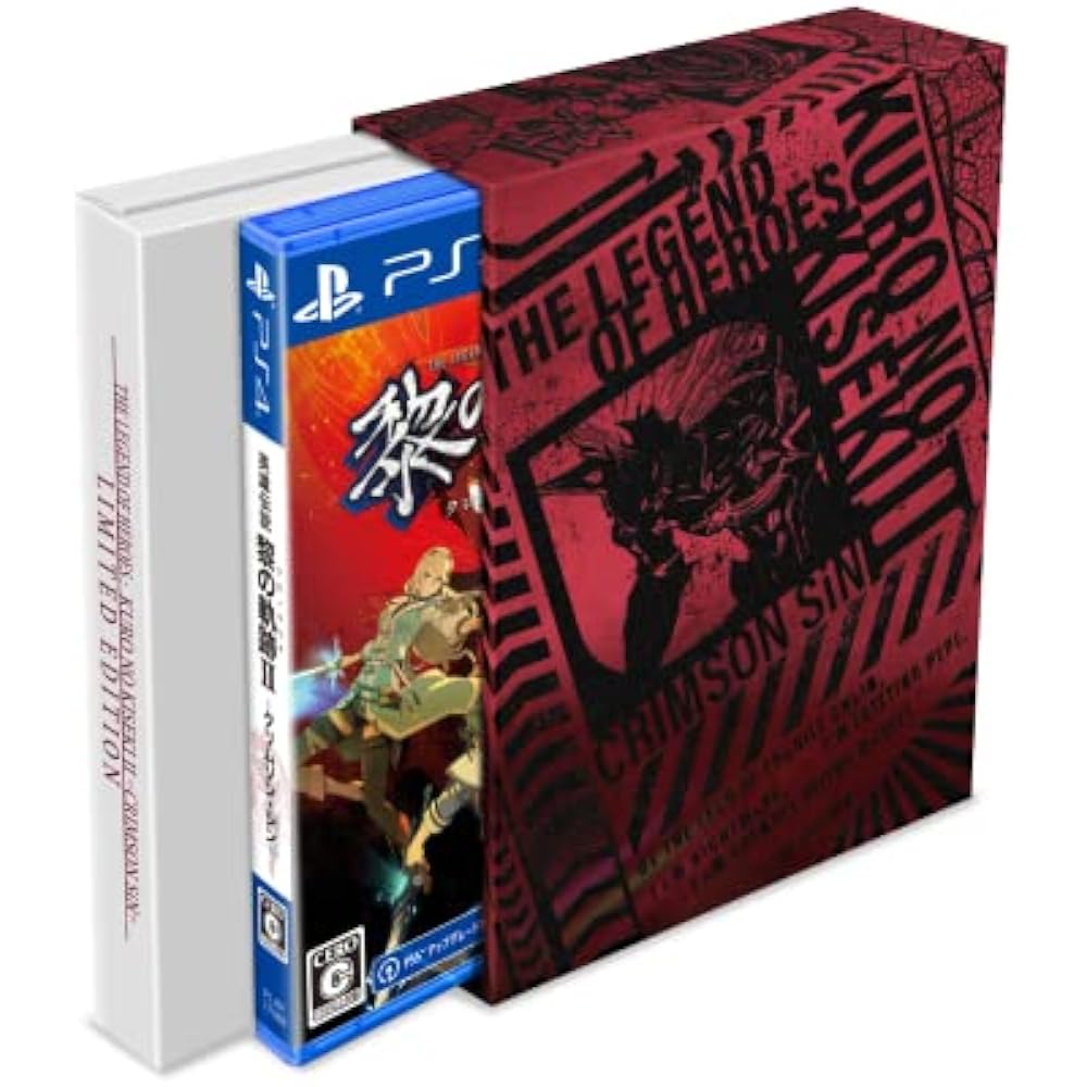 Издание для PS4: Легенда о героях: Тропы Рея II -CRIMSON SiN- Ограниченное издание [с производителем ...