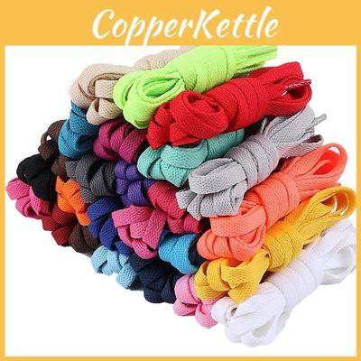 Красочные Прочные Плоские Шнурки Для Кроссовок, Беговых Кроссовок И Повседневной Обуви