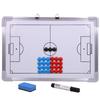Wall-Mounted Magnetic Aluminum Football Tactics Board for Coaching and Training