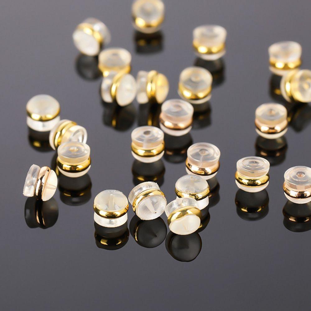 Soft Glue Jewelry Findings Earring Back Stoppers Ear Stud Backs Earring Pads DIY Stopper Plugs