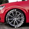 [СПОРТ] автомобиль мотоцикл шина буквенные наклейки ПВХ резиновый материал модификация автомобиля колесо