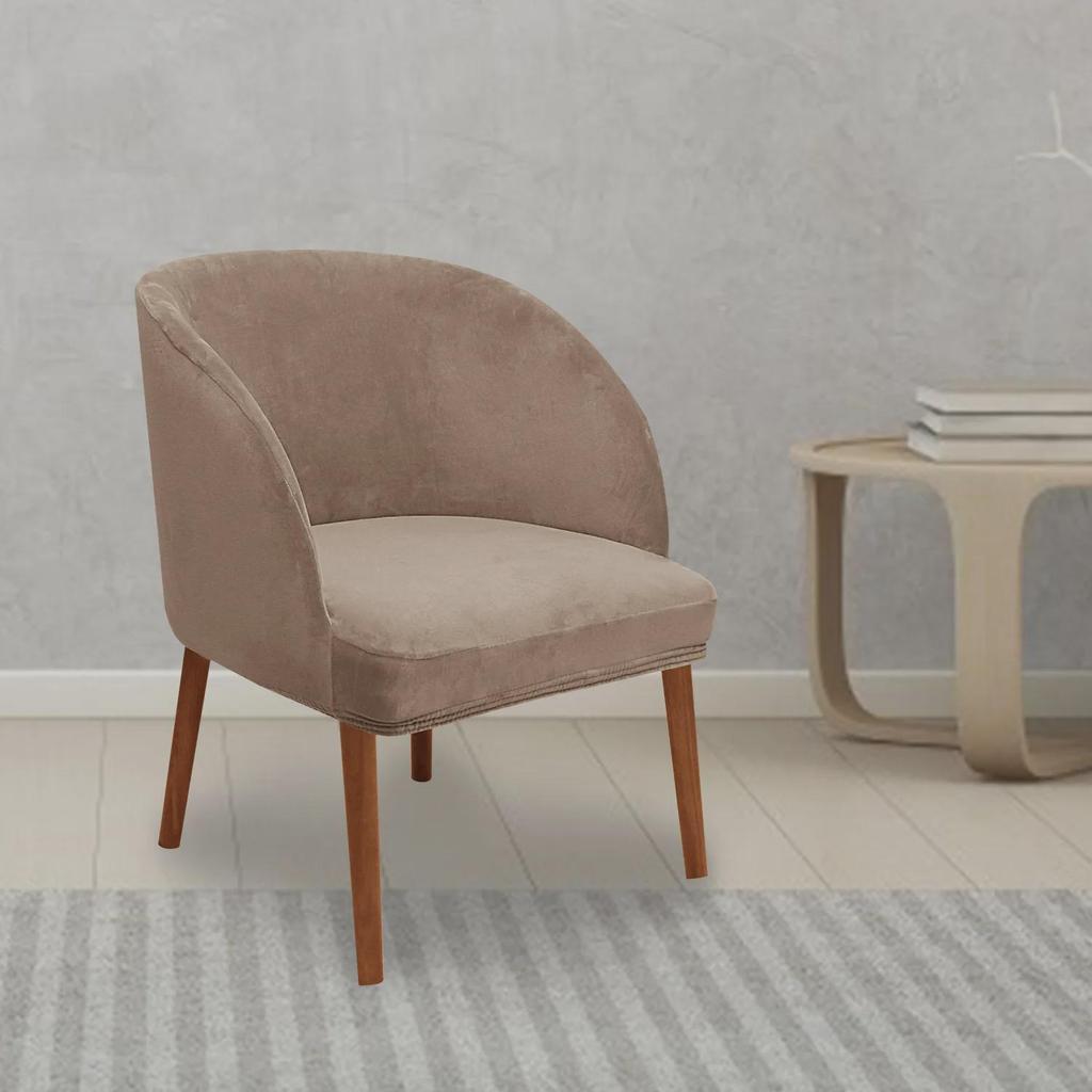 Эластичный чехол для обеденного стула в форме арки из бархата