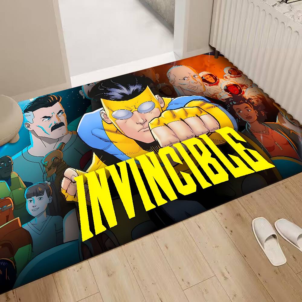 Superhero TV I-Invincible Floor Carpet Nordic Style Home Doormat Bathroom-Toilet Mats Bedroom Hotel Decor Mat