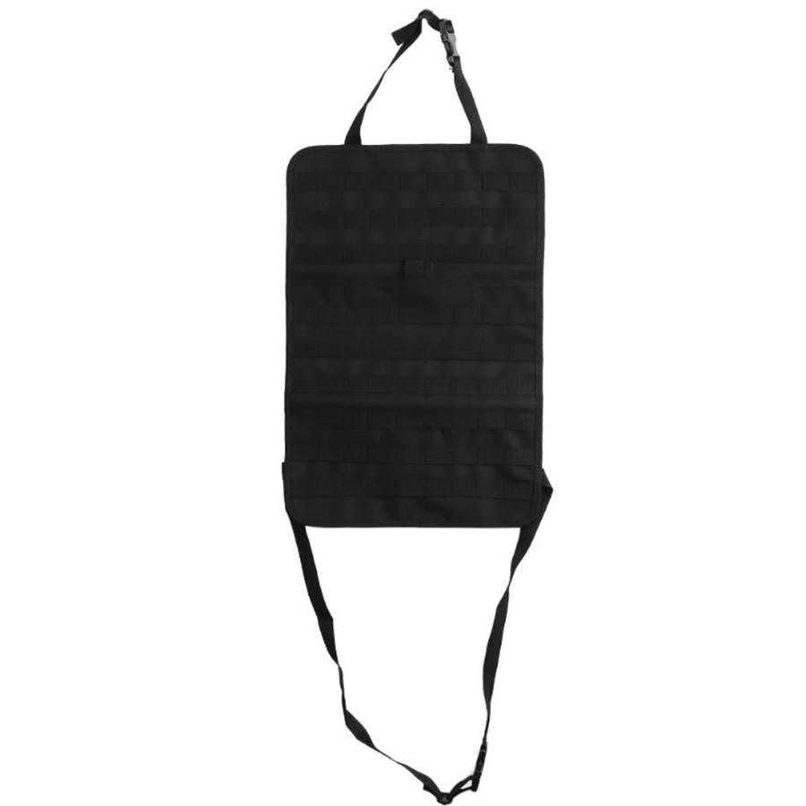 Vehicle Car Seat Back Organizer Bag Hanger For Auto Capacity Storage Pouch Black