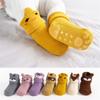 Animals Plush Soft Thickening Floor Sox Coral velvet socks Newborn Toddler Socks Anti-slip Slippers