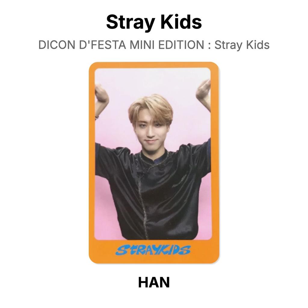 Stray Kids DICON D'FESTA МИНИ-ИЗДАНИЕ : Официальная фотокарточка Stray Kids