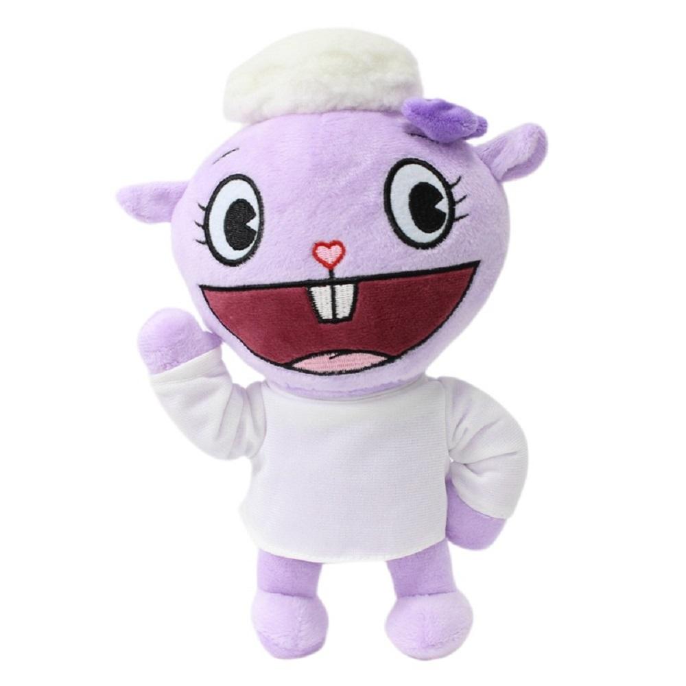 25CM HTF Happy Tree Friends Anime Happy Tree Friends Soldier Fliqpy Plush Toys Dolls Military Flipy Doll Plush Toy for Kids Gift