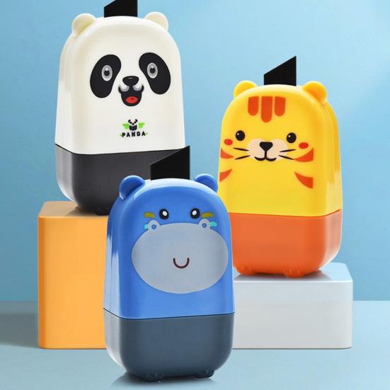 Ролик для уплотнения конфиденциальности Креативный узор Компактный размер с лезвием Водонепроницаемость Широкое применение Мини-экспресс Ролик для уплотнения конфиденциальности личной информации