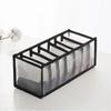 NEW 6/7/11grids Foldable Underwear Underwear Socks Organizer with Dividers Clothes Storage Box Breathable Mesh Bag for Wardrobe