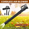 Промышленный электрический воздуходув Аккумуляторный воздуходув для листьев Пылесборник Пылеуборочная машина Садовые инструменты Для литий-ионного аккумулятора Makita 18 В