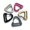 4 Colors Triangle Carabiner 32mm Keychain Belt Buckles Spring Quickdraws Clip  Camping Hiking