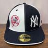 [Б/У] N86 New Era 59fifty Yankees Сделано в США Винтаж 2200