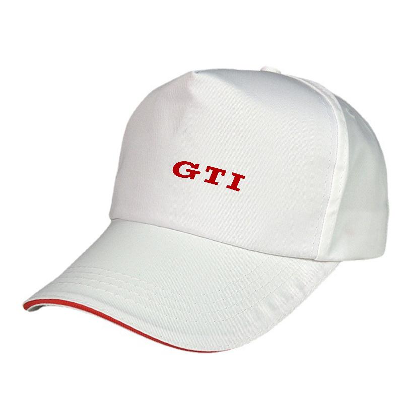 Car Stickers Decoration Baseball Cap Auto Logo Sun Hat For VW GTI Golf Jetta Passat mk5 mk6 CC Golf 5 7 Tiguan Scirocco Sagitar